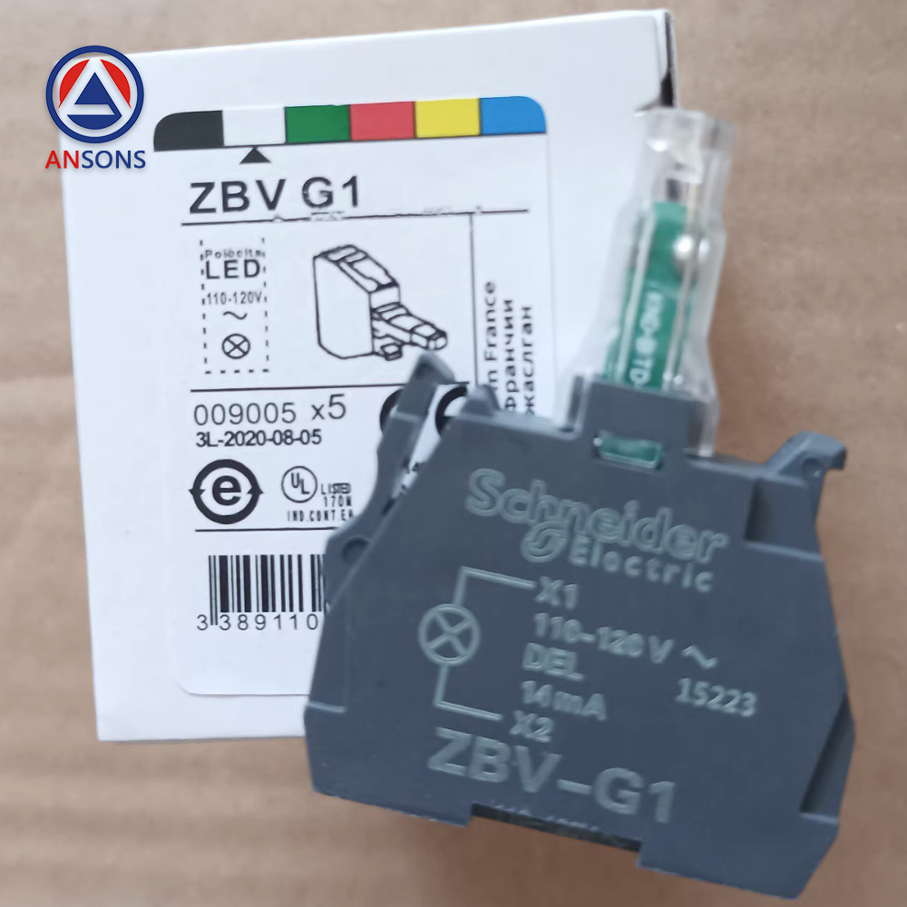Schneider Elevator Indicator Module ZBV-G1 ZBV-G3 ZBV-G4 ZBV-G5 ZBV-G6 AC110V Ansons Lift Spare Parts