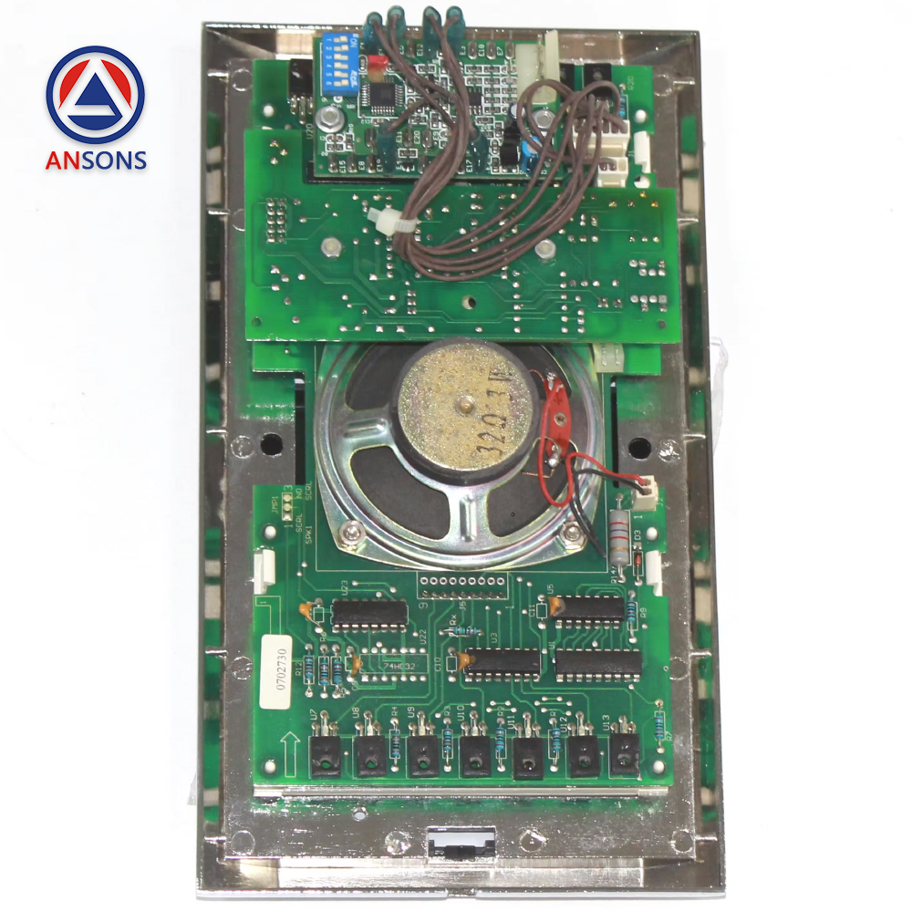 OTIS E411 Elevator Arrival Clock PCB Board ABA26800AAX001 XAA269D1 Ansons Lift Spare Parts