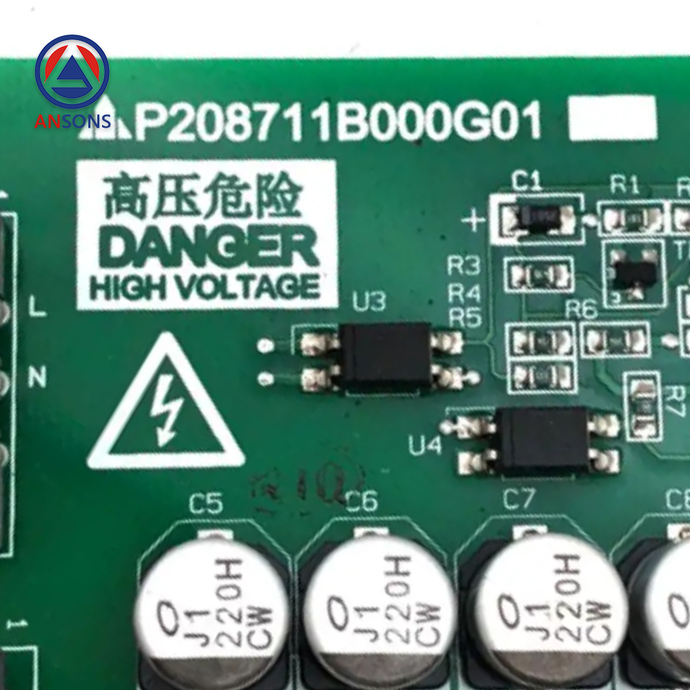 Mitsubishi LEHY-III Elevator Rescue Power PCB Board P208713B000G01 P208711B000G01 Ansons Lift Spare Parts