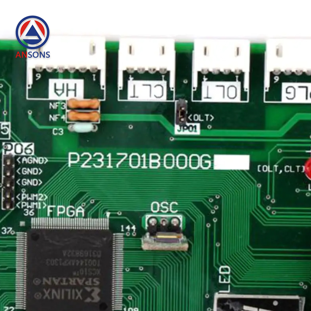 Mitsubishi HOPE Elevator Door Machine PCB Board P231701B000G01 Ansons Lift Spare Parts