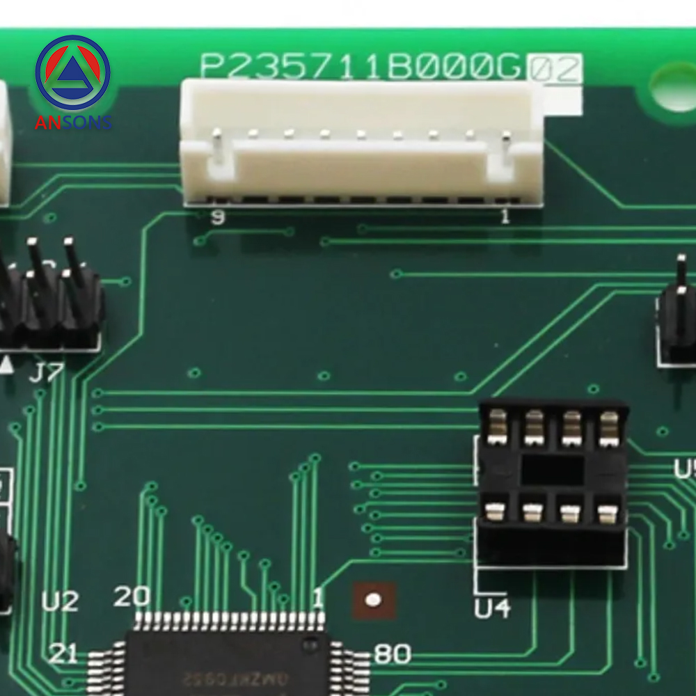 Mitsubishi Elevator Communication PCB Board P235711B000G01 P235711B000G02 Ansons Lift Spare Parts