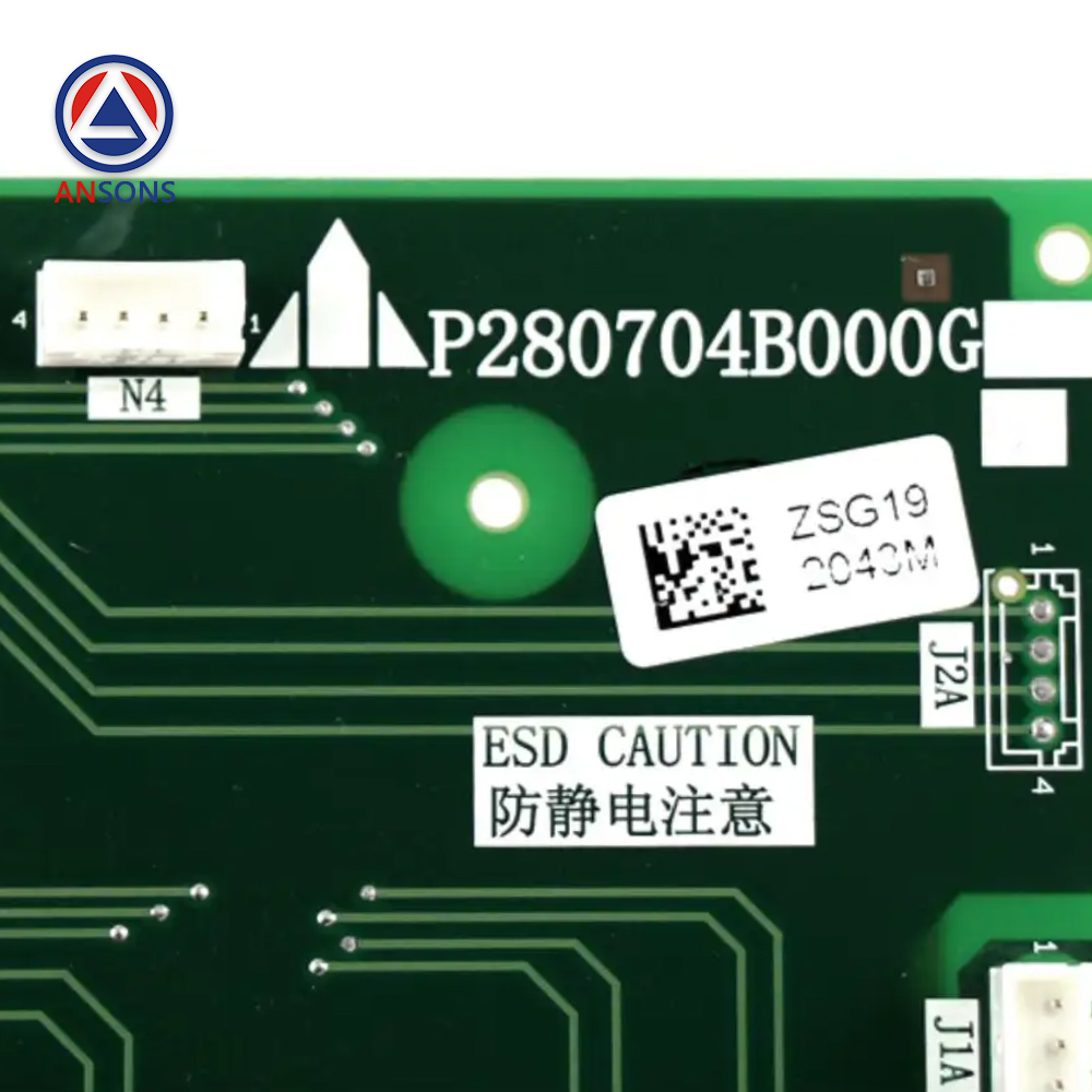 Mitsubishi Elevator Power PCB Arrival Clock Board P280704B000G01 P280704B000G02 P280704B000G03 Ansons Lift Spare Parts