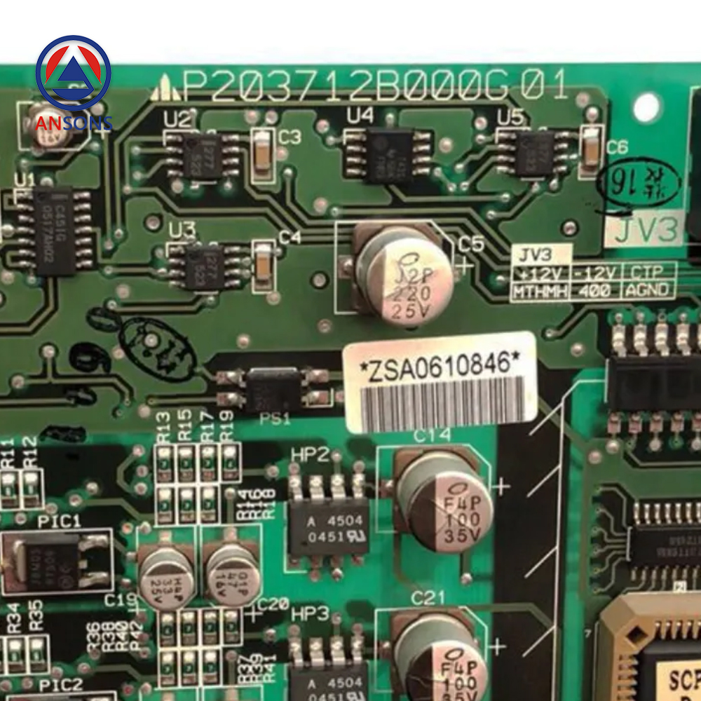 Mitsubishi HOPE-2 Elevator Drive PCB E1 Board P203712B000G01 Ansons Lift Spare Parts