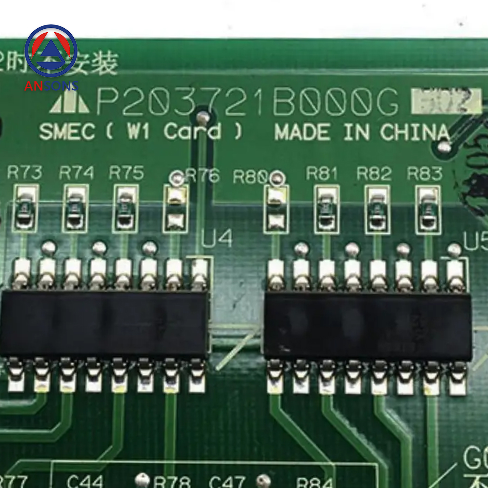 Mitsubishi HOPE-II Elevator Interface Power PCB W1 Board P203721B000G01 P203721B000G02 Ansons Lift Spare Parts
