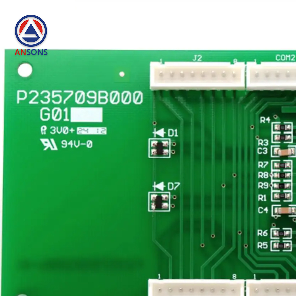 Mitsubishi Elevator Car Expansion PCB COP Command Board P235709B000G01 LHS-270A Ansons Lift Spare Parts