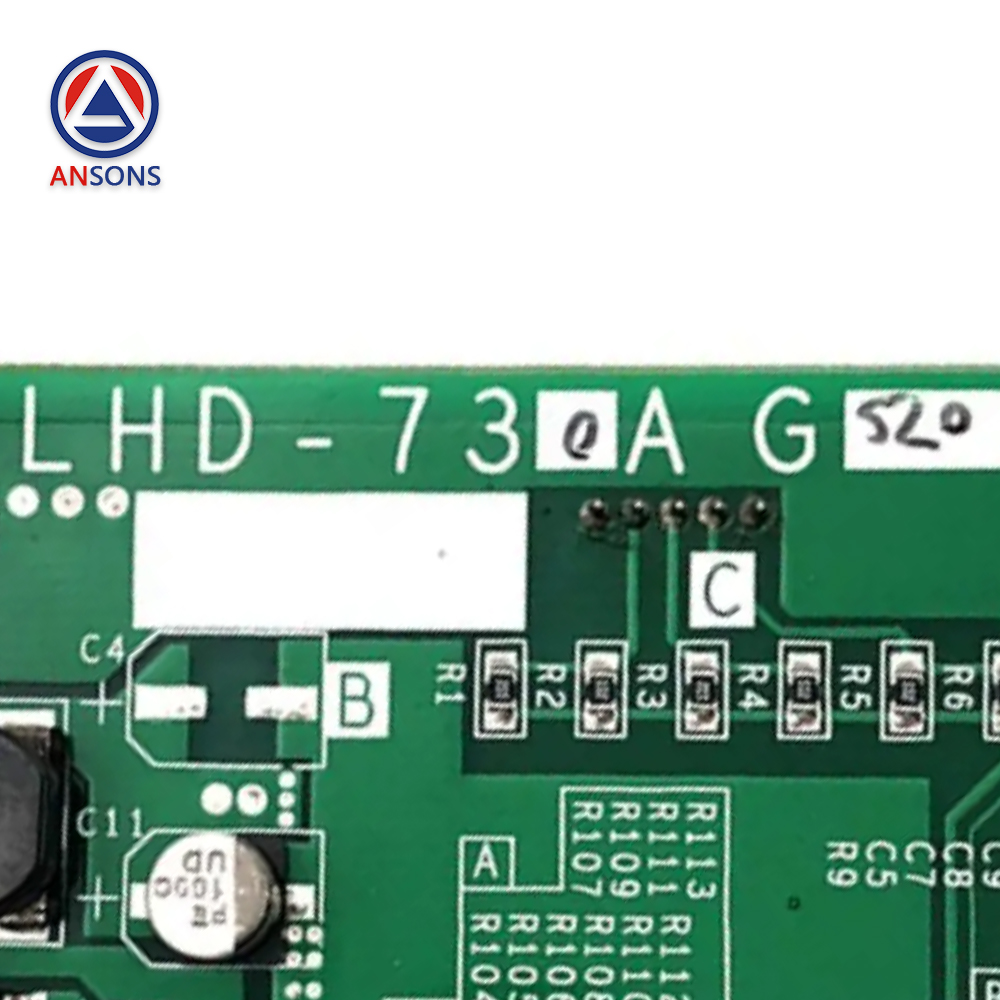 Mitsubishi Elevator Car Display PCB COP Board LHD-730AGS20 LHD-730AG21 LHD-730AG23 Ansons Lift Spare Parts
