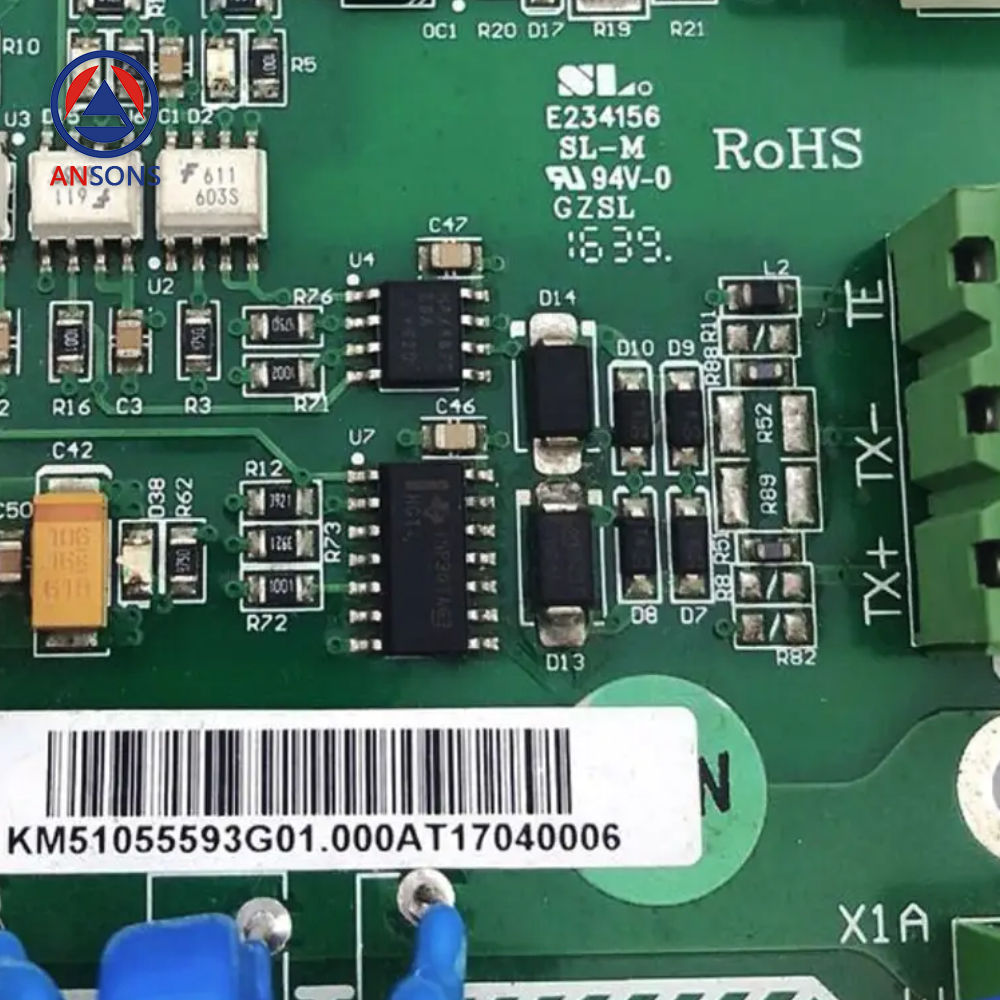KONE Elevator Well Network Power PCB Board KM51055593G01 Ansons Lift Spare Parts