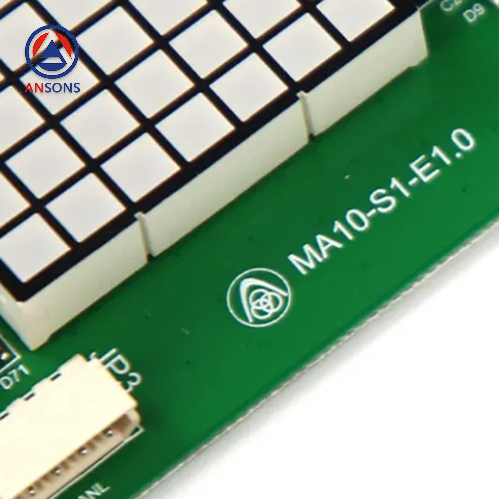 Thyssen Elevator Car Display PCB MA10 Board MA10-S1-E1.0 Ansons Lift Spare Parts