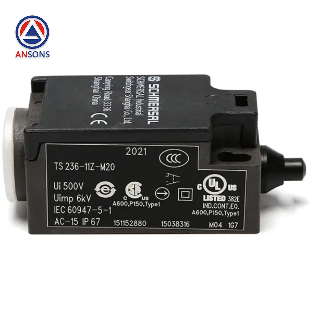 Schmersal For Thyssen Elevator Limit Switch Brake Switch TS 236-11Z-M20 Z1R 236-11Z-M20 Ansons Lift Spare Parts