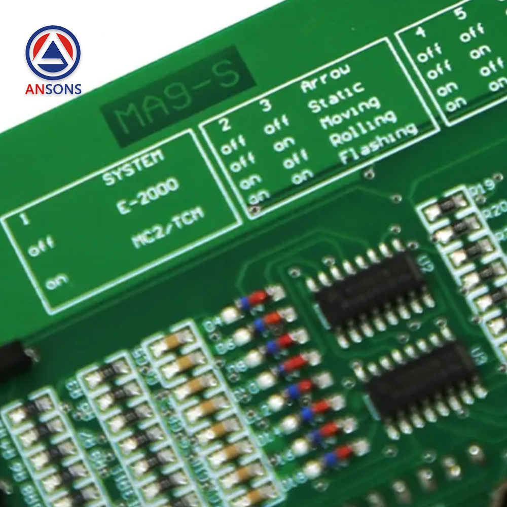Thyssen Elevator Car Display PCB Board MA9-E V1.0 MA9-E V2.0 MA9-E V3.0 MA9-S Ansons Lift Spare Parts
