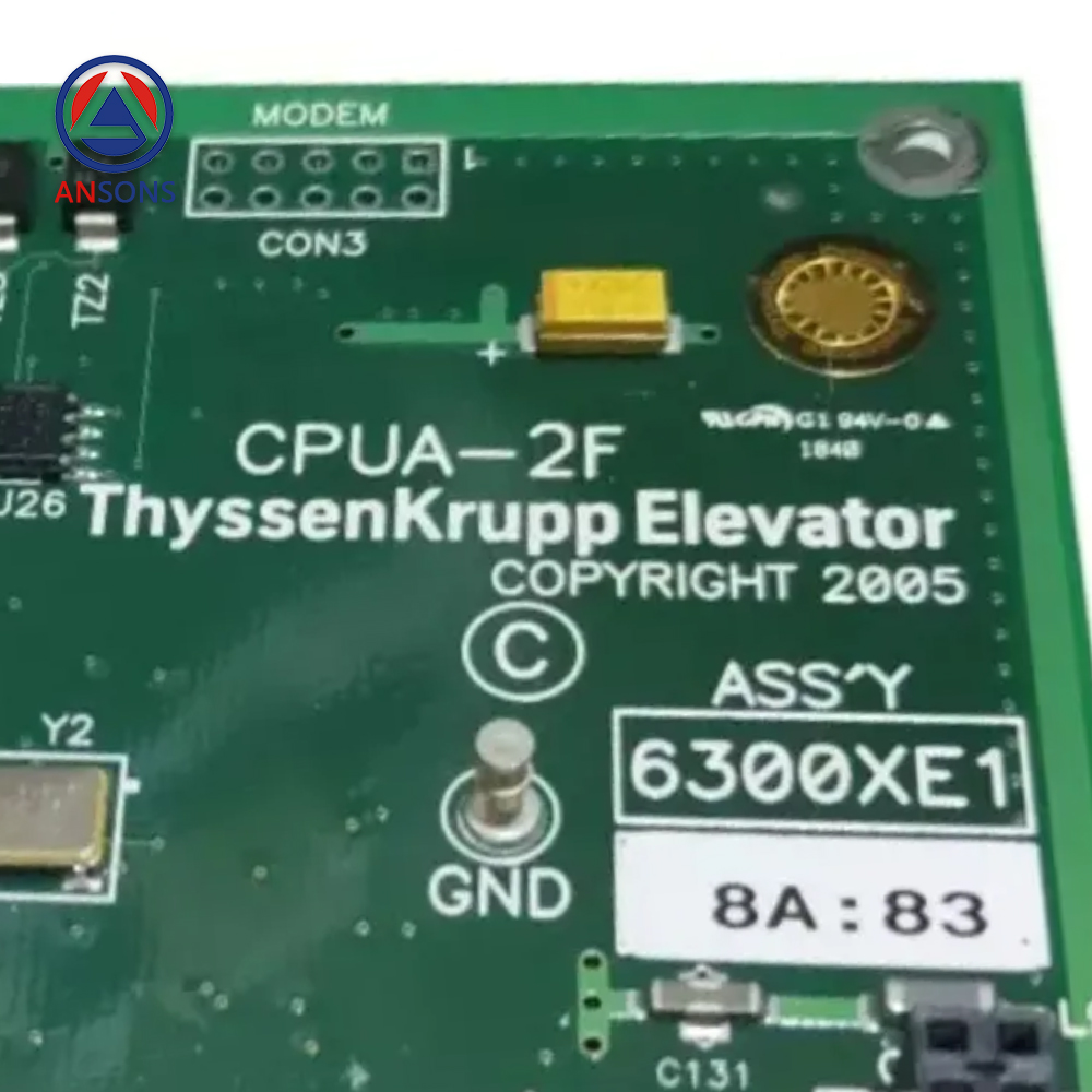 Thyssen Elevator PCB Board CPUA-2E CPUA-2F Ansons Lift Spare Parts
