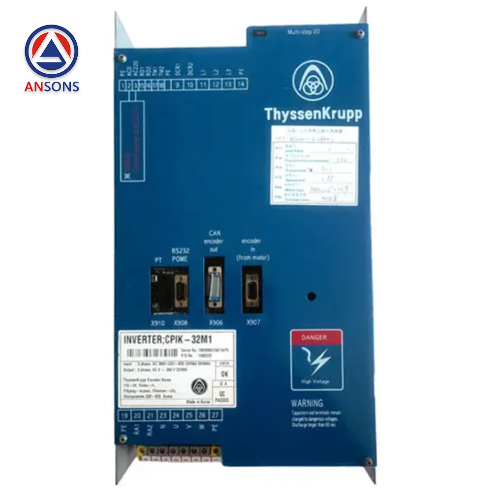 Thyssen Elevator Inverter CPIK-11M1 CPIK-15M1 CPIK-32M1 CPIK-48M1 CPIK-60M1 Ansons Lift Spare Parts