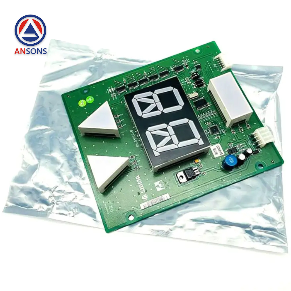 SIGMA Elevator Car Display PCB Board A3J45670 A3N45671 EMA610BD SM.04V12 Ansons Lift Spare Parts