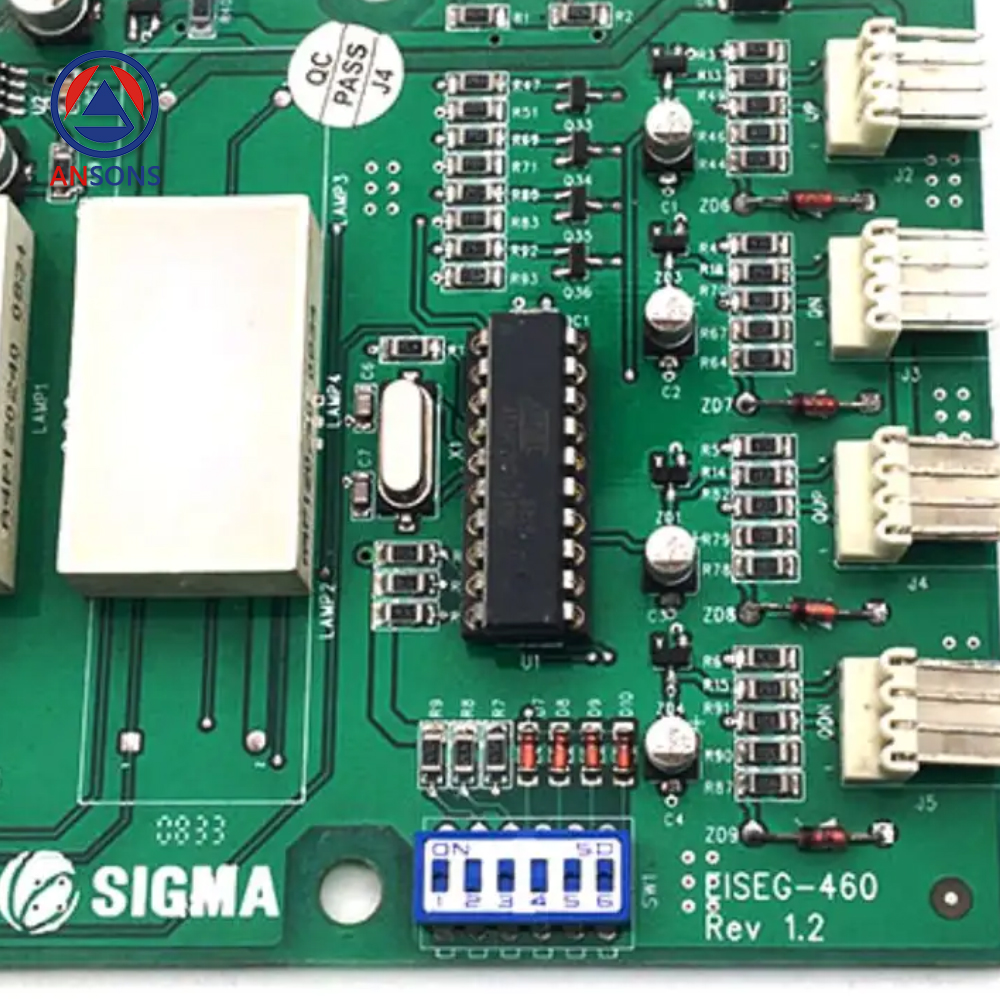 SIGMA Elevator Display PCB LOP HOP Board EISEG-460 Rev 1.2 YA3J24630 Ansons Lift Spare Parts