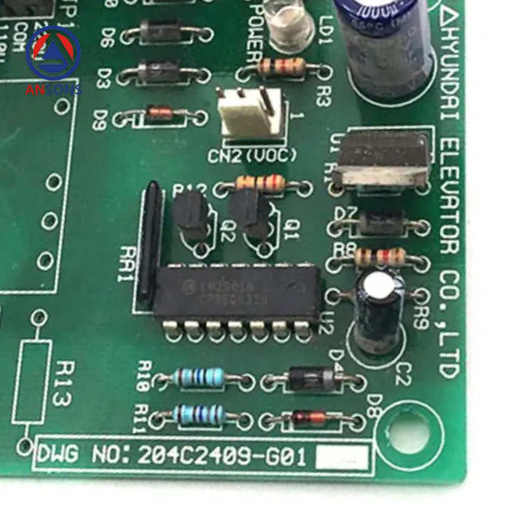Hyundai Elevator Power PCB Board EM-INVTR 204C2409-G01 Ansons Lift Spare Parts