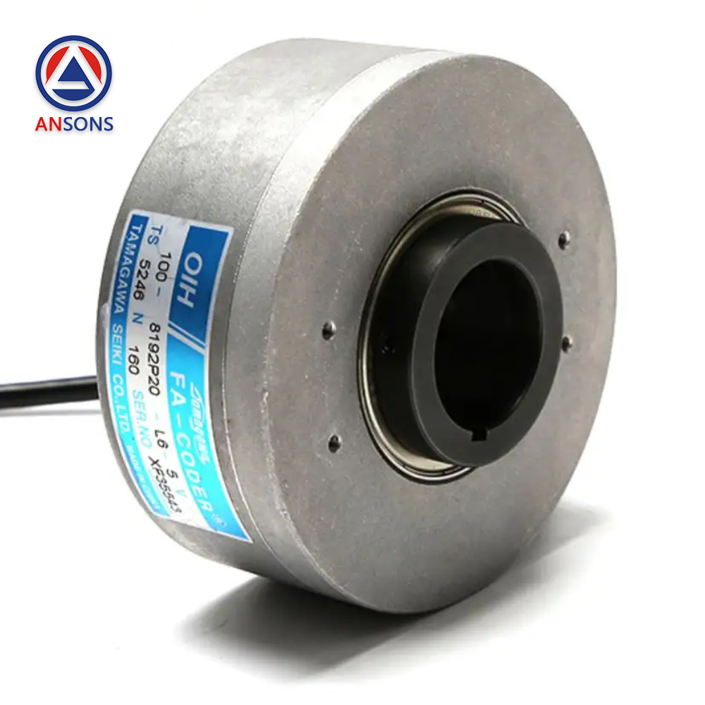 Tamagawa Elevator Encoder OIH 100-8192P20-L6-5V FA-CODER Ansons Lift Spare Parts