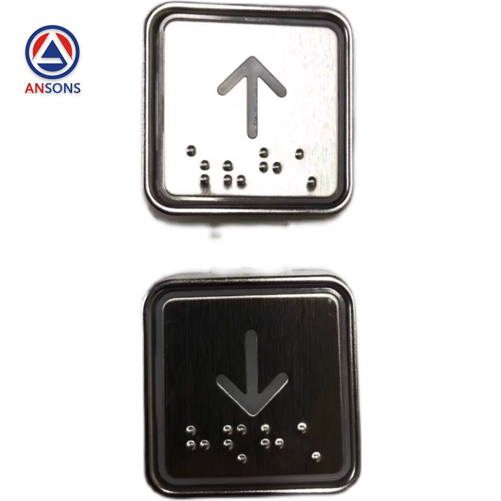 STEP Elevator Button EB210A EB218A Blue Red White Green Light Square Button Ansons Lift Spare Parts