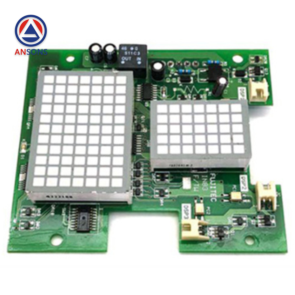 Fujitec Elevator Car Display PCB Board IN83 Ansons Lift Spare Parts