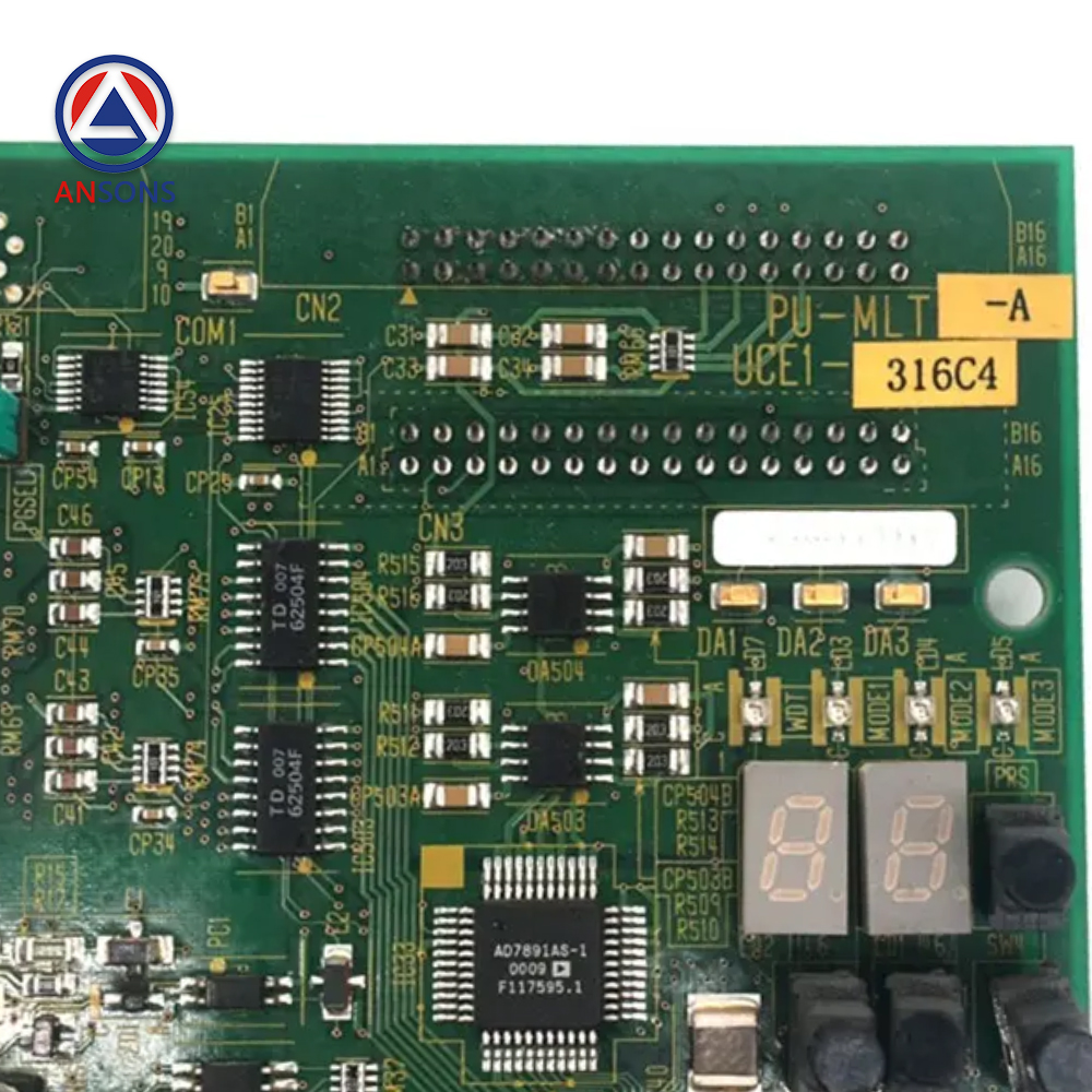 Toshiba Elevator Main PCB Board Mainboard PU-MLT-A UCE1-316C7 I/O-MLT-A IO/PU CV180 CV190 Ansons Lift Spare Parts