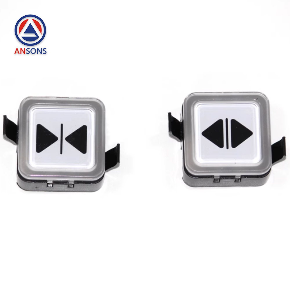XIZI OTIS Elevator Button Square Push Buttons BS34C 34mm For HBP11 Ansons Lift Spare Parts
