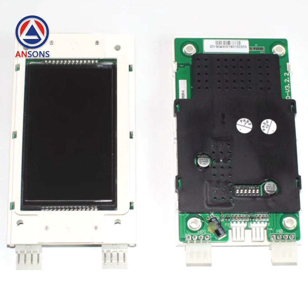 XIZI OTIS Elevator LCD PCB LOP HOP Liquid Crystal Display Board LMBS430-V3.2.2 4.3 Inch STN430 Ansons Lift Spare Parts