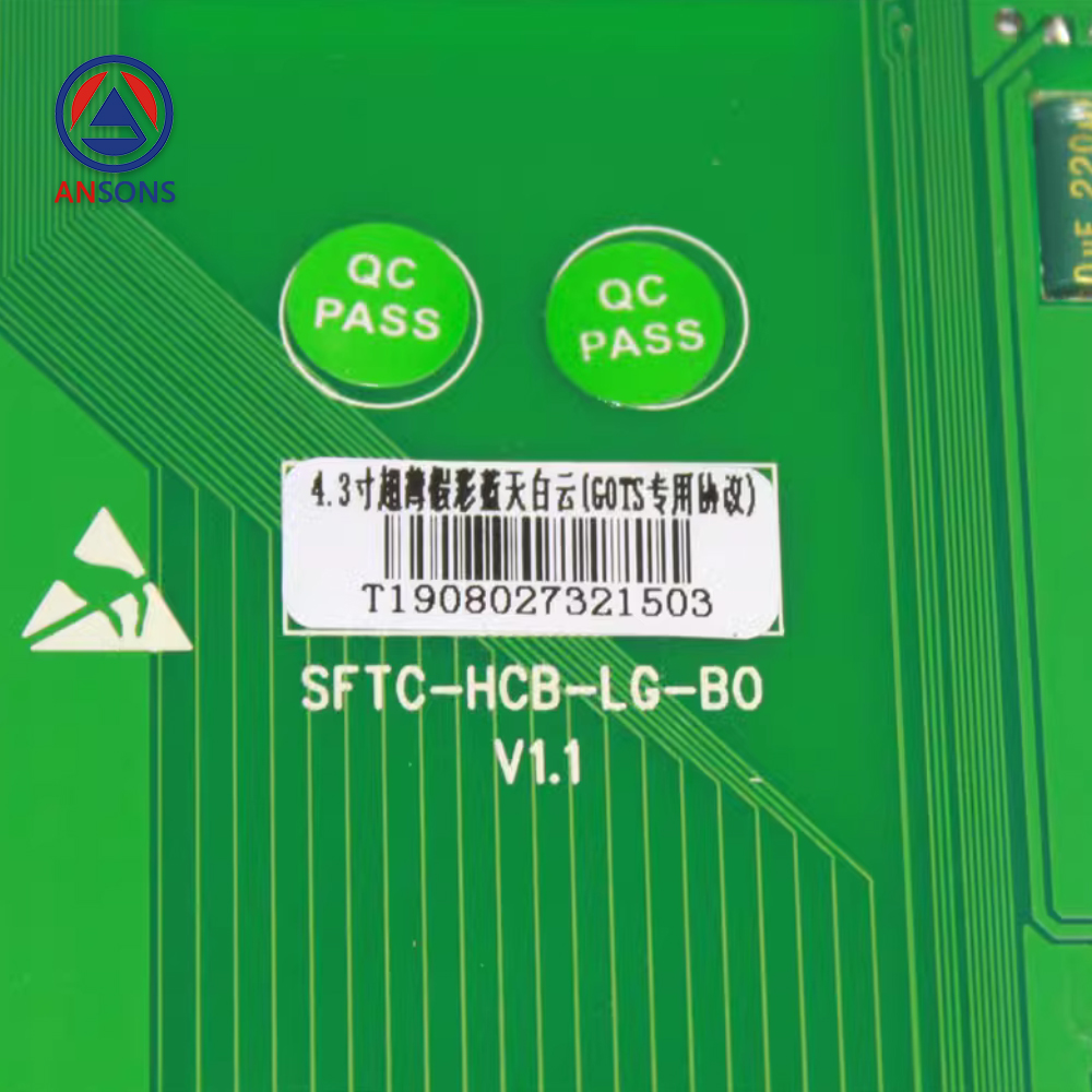 Monarch For GOTS Elevator LCD PCB Liquid Crystal Display Board SFTC-HCB-LG-BO Ansons Lift Spare Parts