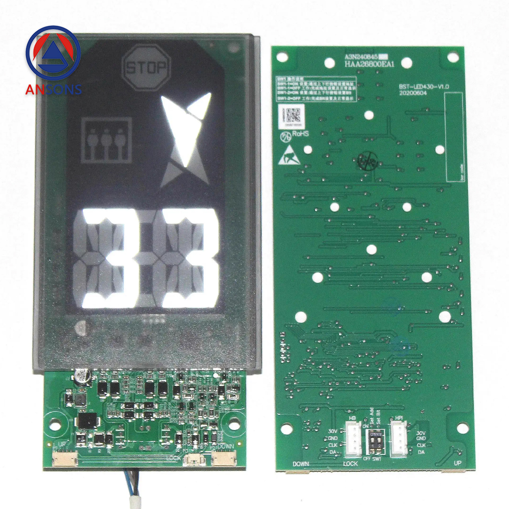 OTIS Elevator LOP Box HOP Display HAA26800EA1 HAA23500K4 3 2 1 HAA23500L1 Top Bottom Middle Floor Ansons Lift Spare Parts