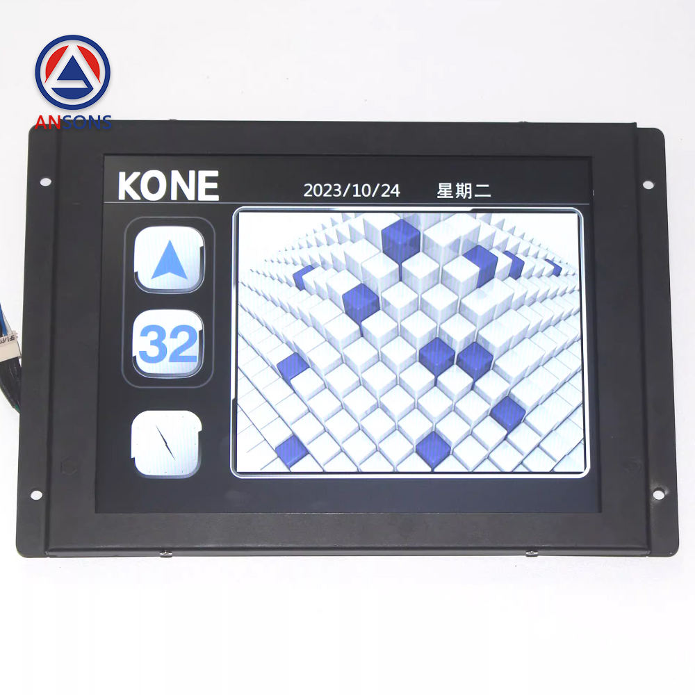 KONE Elevator LCD Car Multimedia Display KM51567960 WTFT-104C/EPAD-104E 10.4 Inch Ansons Lift Spare Parts