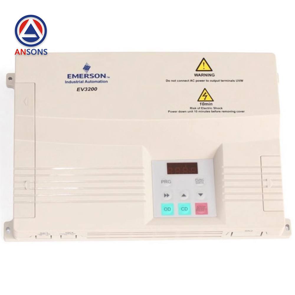 EMERSON Elevator Door Inverter Drive Controller EV3200-2S0002A 0.2KW Ansons Lift Spare Parts