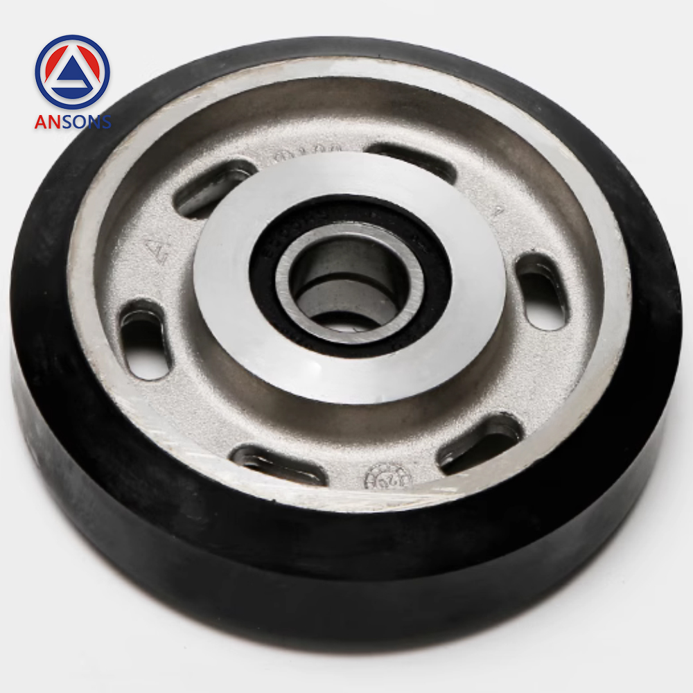 Thyssen Elevator Guide Shoe Roller Black RG3S-D100 100*26*6003 mm Ansons Lift Spare Parts