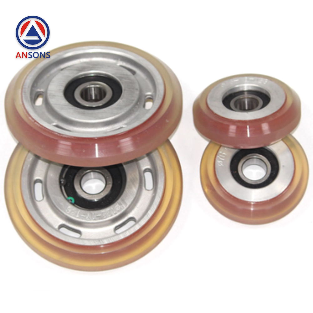 XIZI OTIS Elevator Guide Shoe Roller XBA25830G1 KAA456K1 24180A1 76 125 mm Ansons Lift Spare Parts