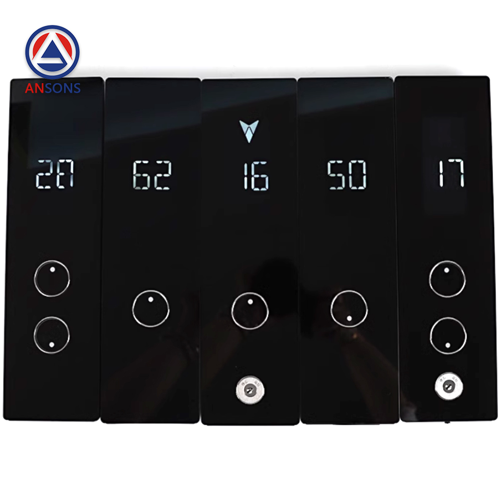 OTIS Elevator LOP HOP Box Obsidian Black Touch Screen Mechanical Button HBP22 LMBS430S-ED-OS Ansons Lift Spare Parts