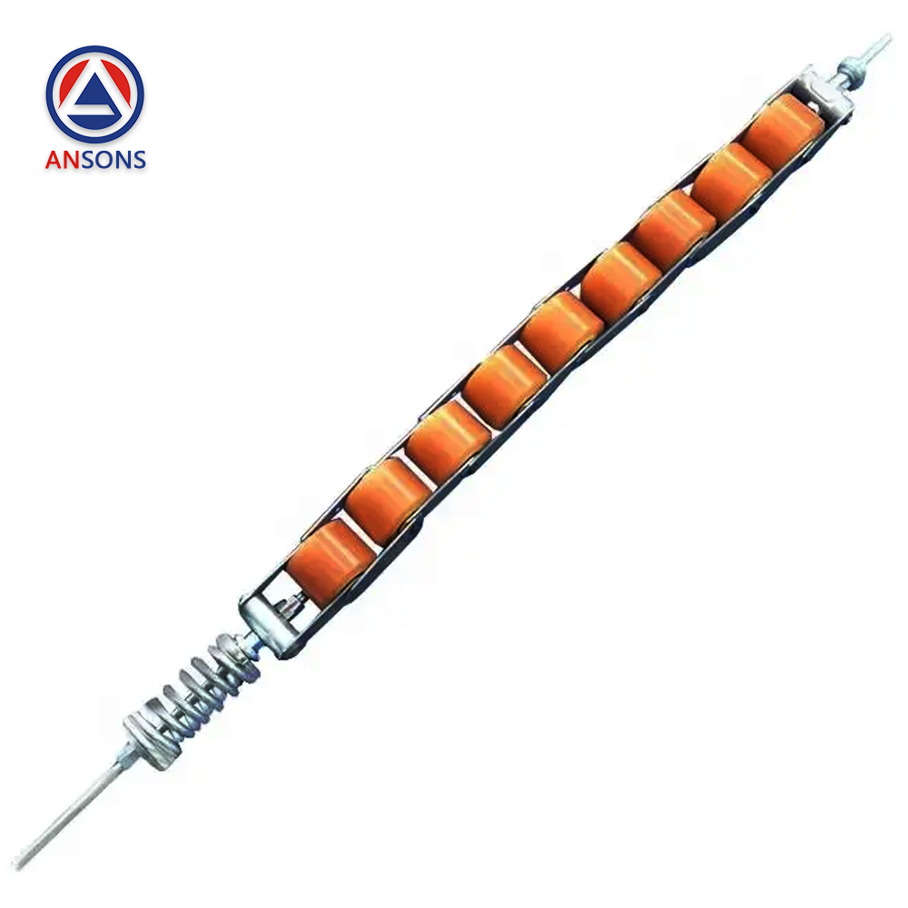 OTIS Escalator Handrail Tension Chain GAA332Z3 76*54*6201 mm For 606-NCT Travelator With 10 Rollers Ansons Escalator Spare Parts