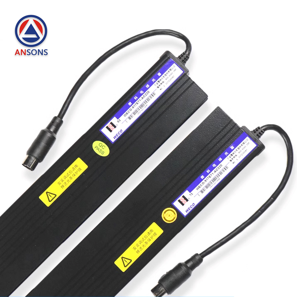 WECO Elevator Light Curtain WECO-917E71 WECO-917E72 AC220 Door Sensor Safety Touchpad 2-in-1 Photocell Ansons Lift Spare Parts