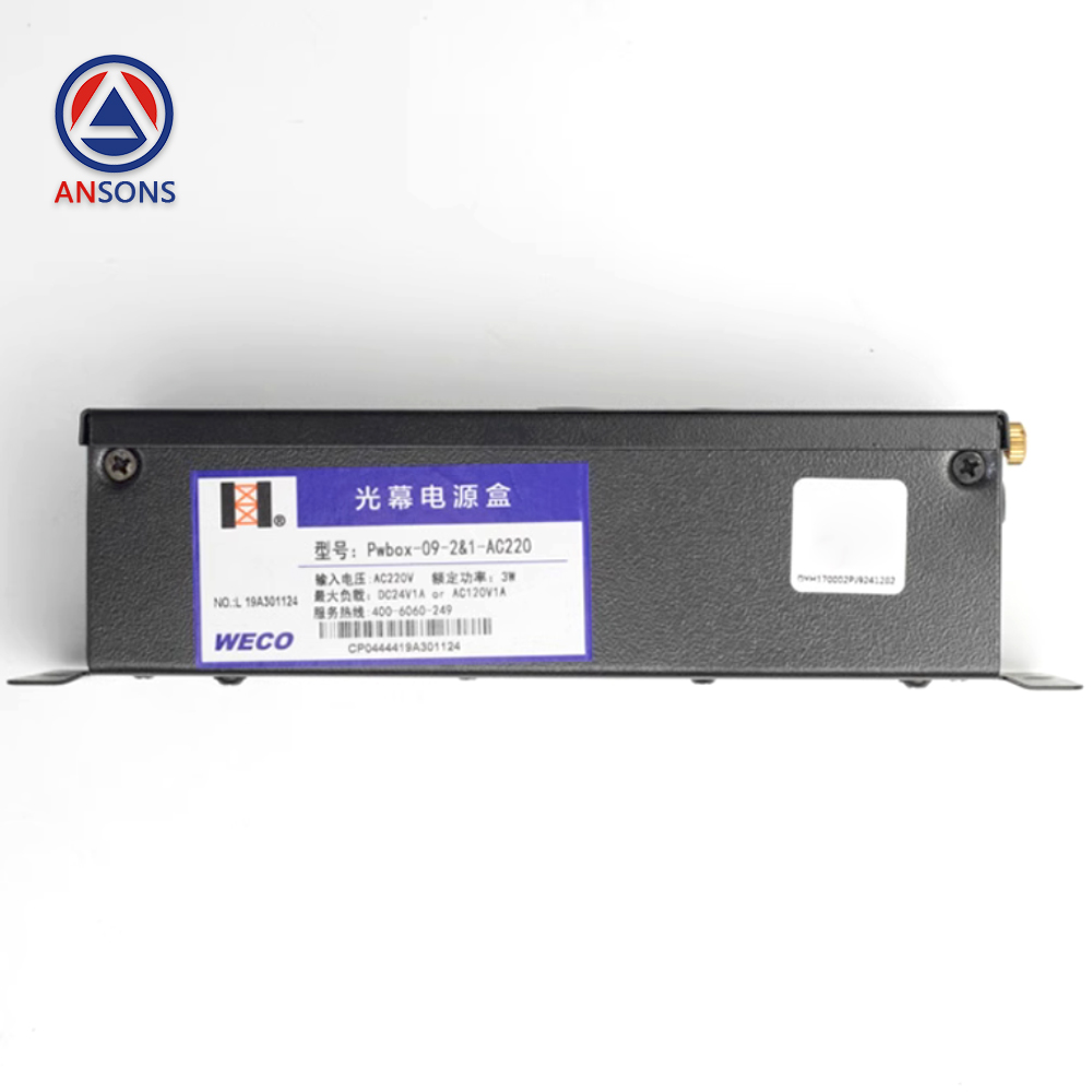 WECO Elevator Light Curtain WECO-917F(B)71-AC220 Photocell Door Sensor Induction Belt Safety Touch Ansons Lift Spare Parts