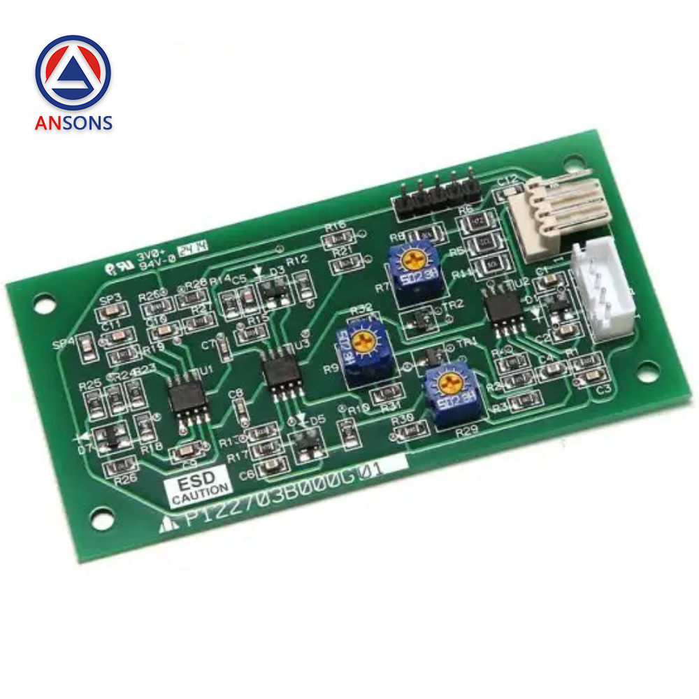 Mitsubishi Elevator Weighing PCB Board P122703B000G01 Ansons Lift Spare Parts