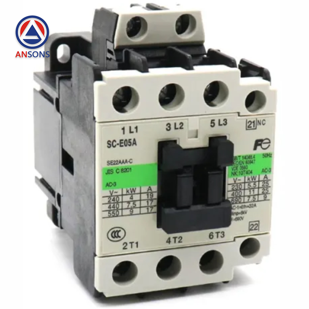 Fuji Elevator Contactor SC-E02A SC-E03A SC-E04A SC-E05A AC110V 220V Ansons Lift Spare Parts