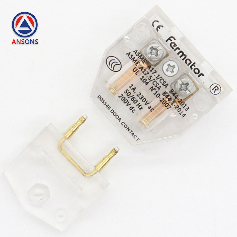 Fermator For Thyssen Elevator Auxiliary Door Lock Contact Point 000419 005546 Ansons Lift Spare Parts
