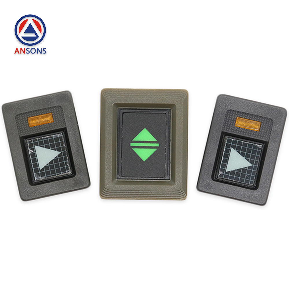 Hitachi Elevator Push Button RL1-MA SL-TC GY-A 3-Pin YPVF 4-Pin VF-II Square Ansons Lift Spare Parts
