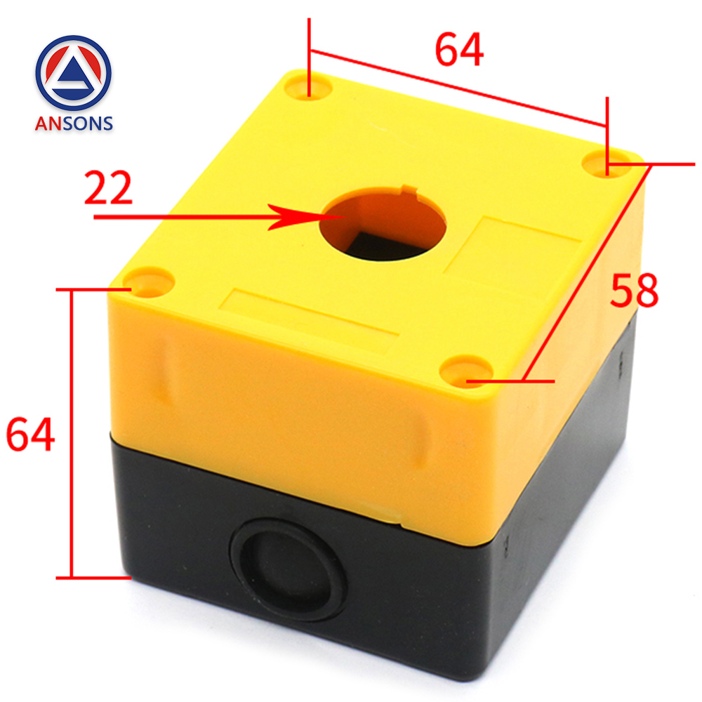 Cargo Elevator Emergency Stop Safety Button Switch Box LAY7-11ZS XALJ01C Ansons Lift Spare Parts