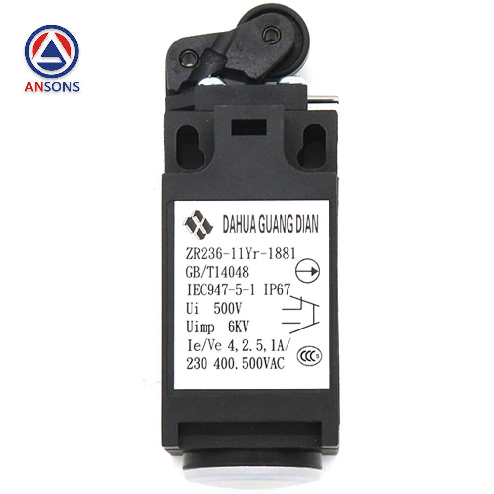 Elevator Limit Switch TR231 ZR236 T1R236-11Z-U180 Travel Switch Buffer Tensioning Wheel Ansons Lift Spare Parts