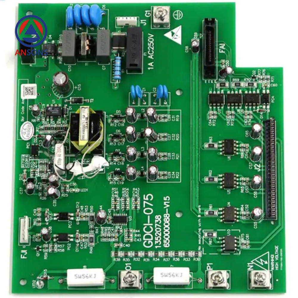 Hitachi MCA Elevator Drive PCB Board GDCI-075 13520738 A B 65000088-V15 65000088-V12 65000088-V15A Ansons Lift Spare Parts