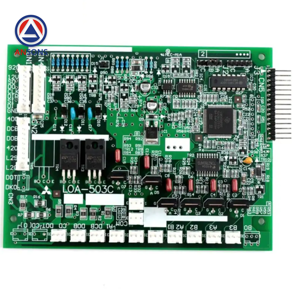 Mitsubishi SPVF Elevator Car Command Display PCB Board LOA-422A LOA-503C Ansons Lift Spare Parts