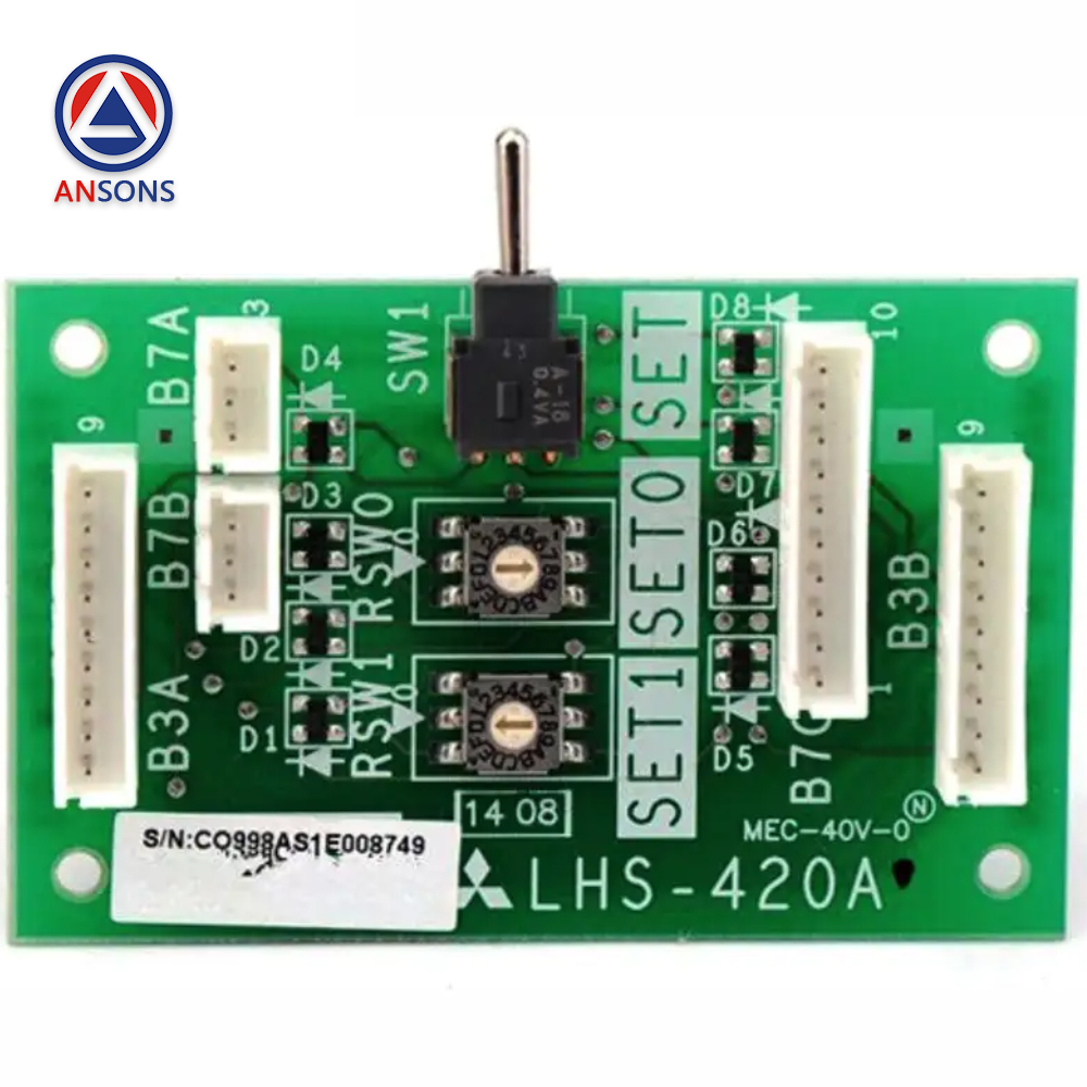 Mitsubishi Elevator Button Conversion PCB Board LHS-420A Ansons Lift Spare Parts