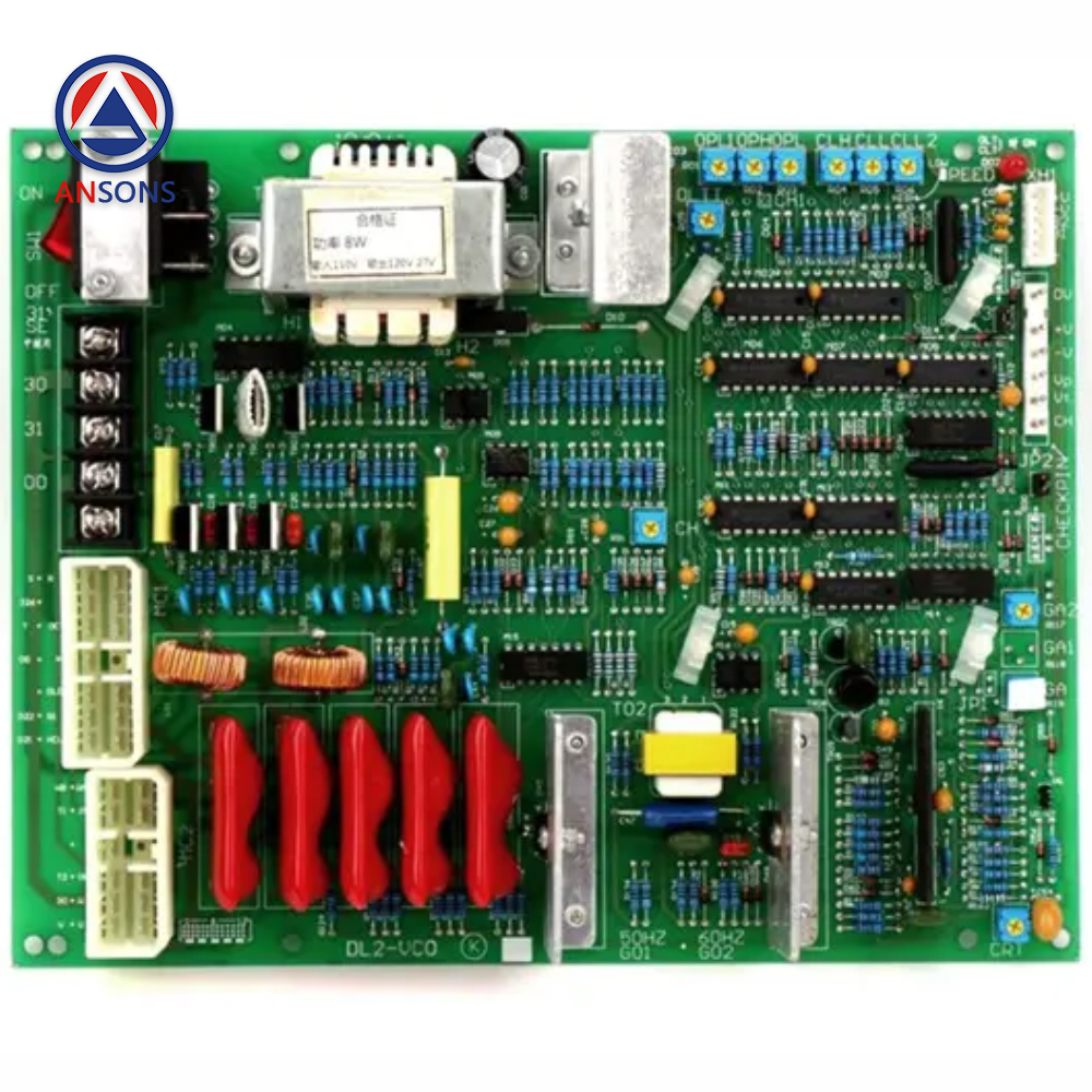 Mitsubishi SPVF Elevator Door Machine PCB Board DL2-VCO DL4-VCO Ansons Lift Spare Parts