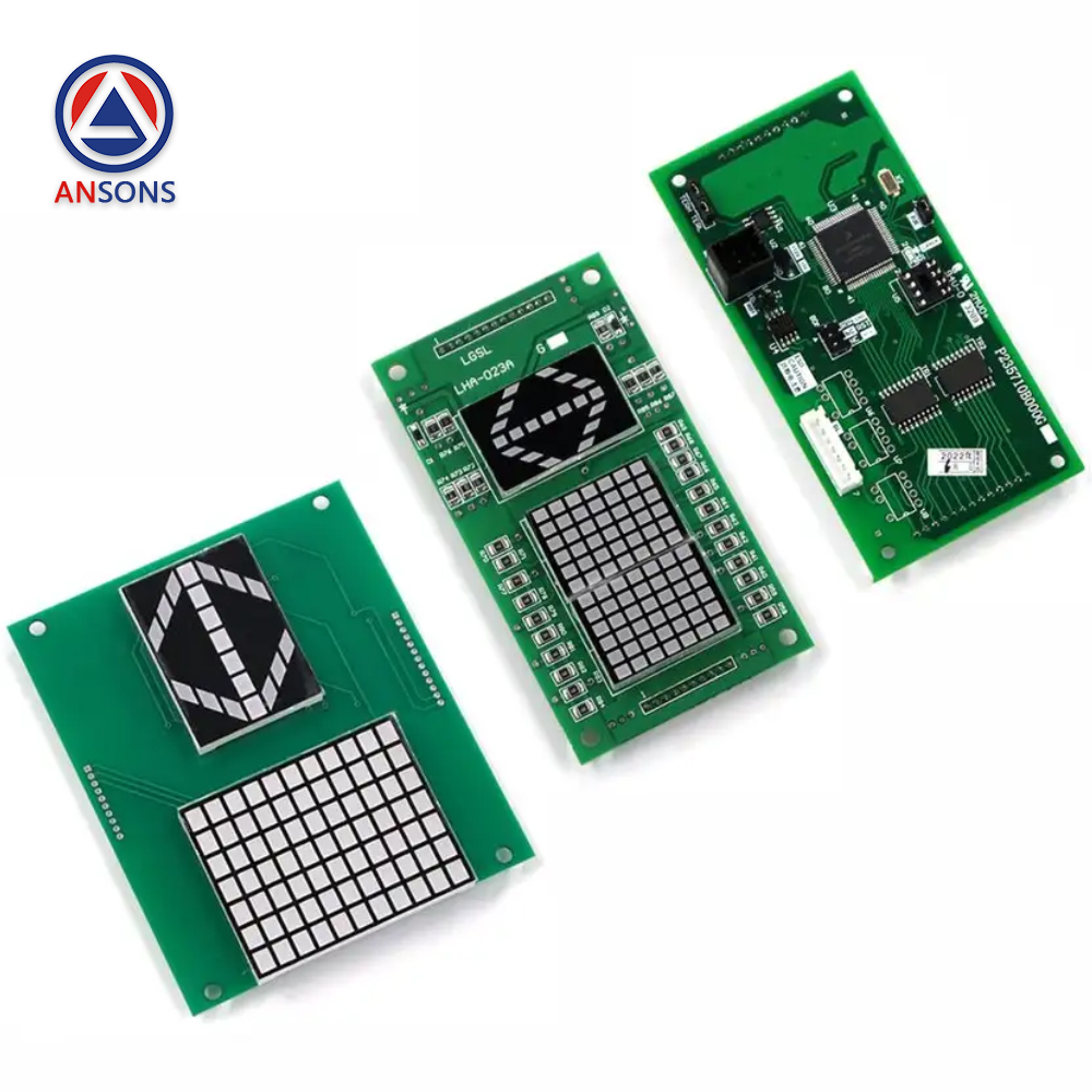Mitsubishi Elevator Car Display PCB Board LC130B101-A LHA-023A P235710B000G02 Ansons Lift Spare Parts