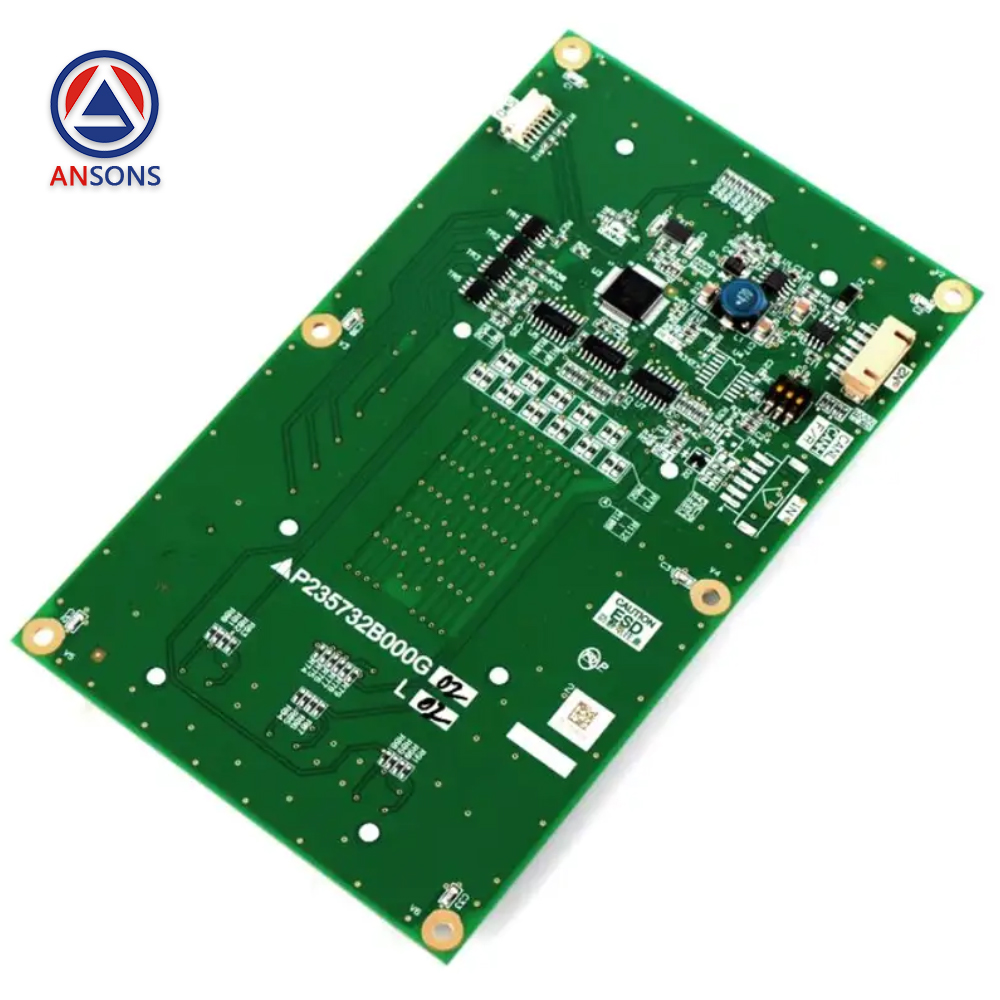 Mitsubishi Elevator Car Display PCB Board P235732B000G01L01 P235732B000G02L02 Ansons Lift Spare Parts