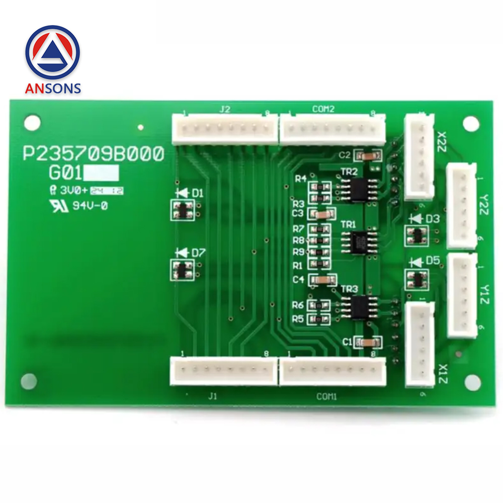 Mitsubishi Elevator Car Expansion PCB COP Command Board P235709B000G01 LHS-270A Ansons Lift Spare Parts