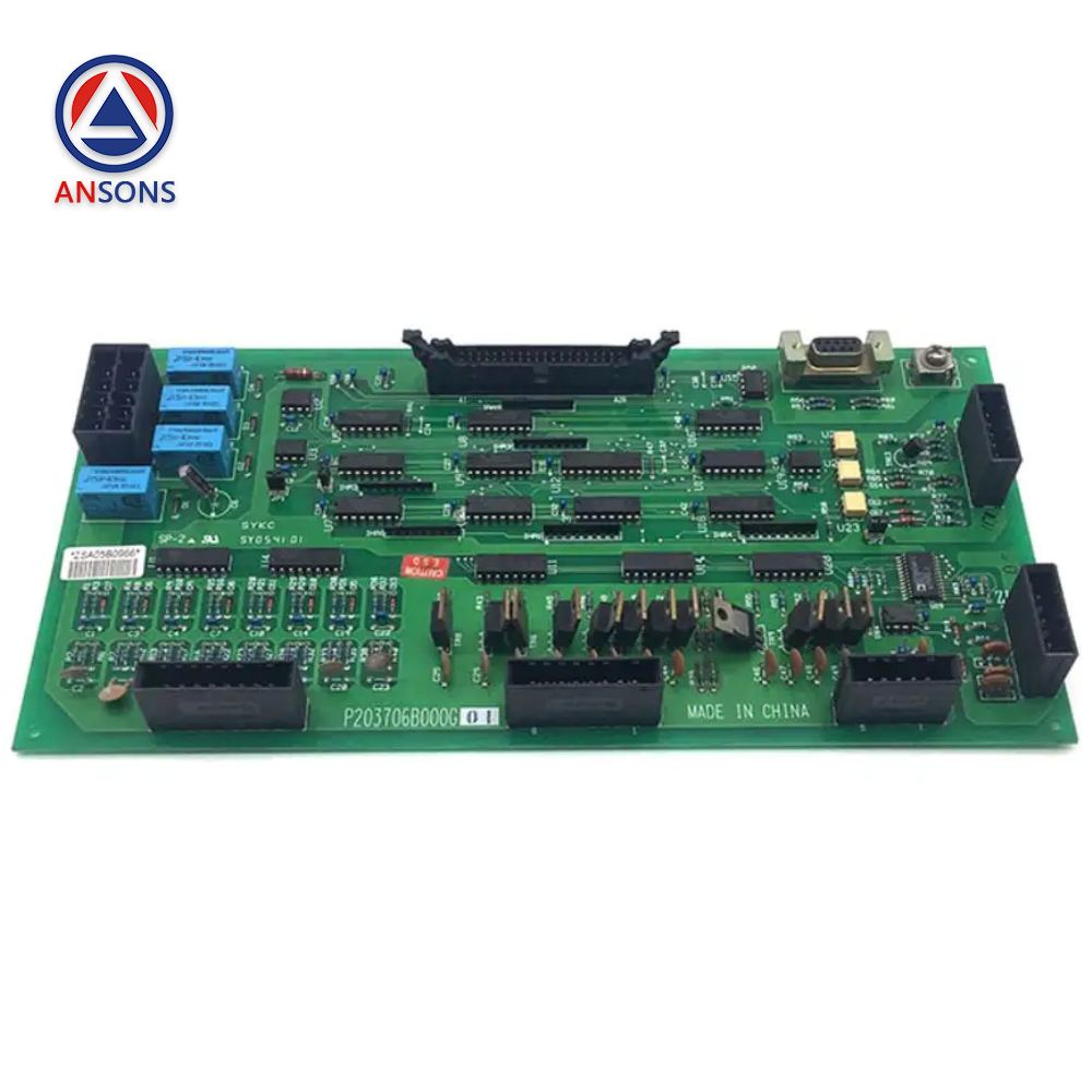 Mitsubishi Elevator Interface PCB Board P203706B000G01 Ansons Lift Spare Parts