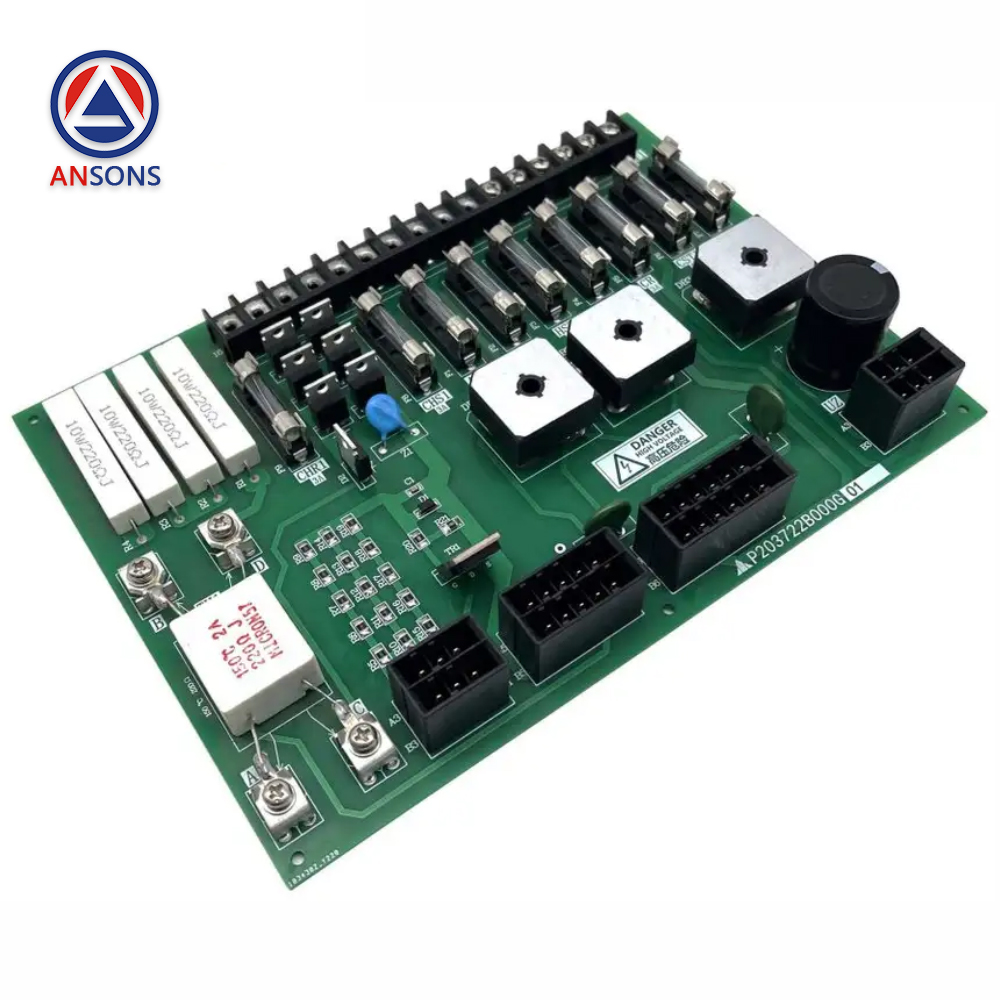 Mitsubishi Elevator Power PCB Board KCN-710A Ansons Lift Spare Parts